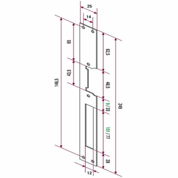 CV-14LP lock release | Evolution Electronics & Electrical Ltd.