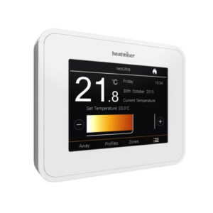 Colour Display Thermostat - Heatmiser neoUltra White