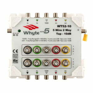 WHYTE Series 5 2 Way 10dB Tap Loss (WT52-10)