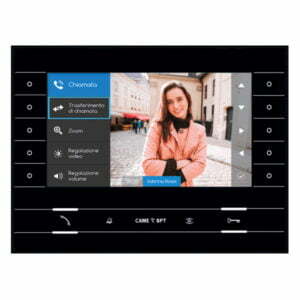 Futura 7 Handset Video Monitor 2-wire X1 (Black)