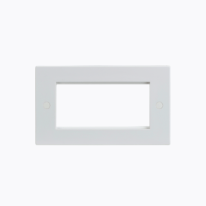 4G Modular Faceplate - White