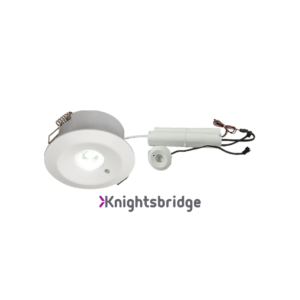 230V IP20 3W LED Emergency Downlight 6000K (maintained/non-maintained use)