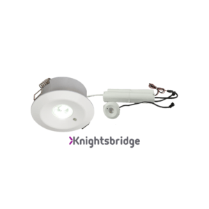 230V IP20 3W LED Emergency Downlight (maintained/non-maintained) 3000K