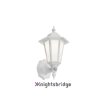 230V IP54 LED Wall Lantern with PIR - White