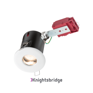 230V IP65 GU10 IC Fire-Rated Shower Downlight White