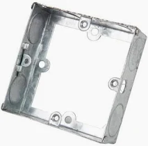 1G 25mm Galvanised Steel Extension Box