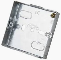 1G 16mm Galvanised Steel Box