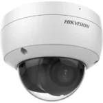 Hikvision AcuSense AcuSense 6MP fixed lens vandal dome camera with IR, built-in mic