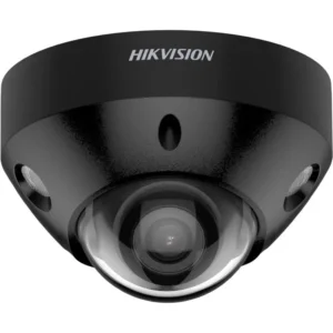 Hikvision AcuSense 4MP fixed lens ColorVu mini dome camera with built in mic