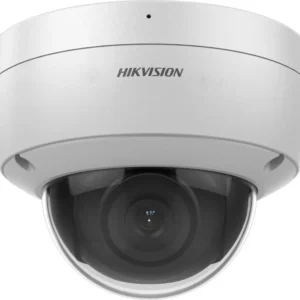 Hikvision AcuSense 8MP fixed lens Darkfighter dome camera with IR & built-in mic