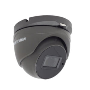 Hikvision 5MP motorized varifocal lens PoC turret camera