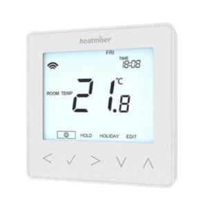 Heatmiser neoStat-e Electric Floor Heating Thermostat - Glacier White