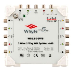 Whyte Series 5WB 5 wire 2-Way WB/Q Splitter - Push Fit