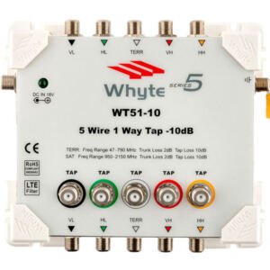 Whyte Series 5 5 wire 1-Way 10dB Tap