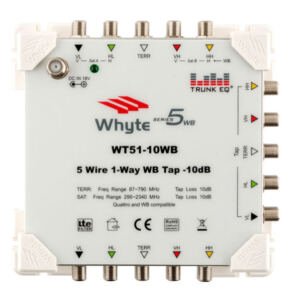 Whyte Series 5WB 5 wire 1-Way 10dB WB/Q Tap - Push Fit