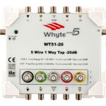 Whyte Series 5 5 wire 1-Way 20dB Tap (WT51-20)