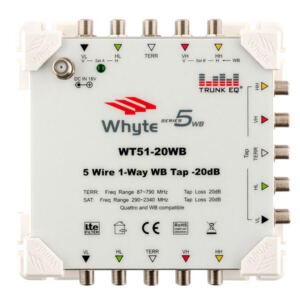 Whyte Series 5WB 5 wire 1-Way 20dB WB/Q Tap - Push Fit