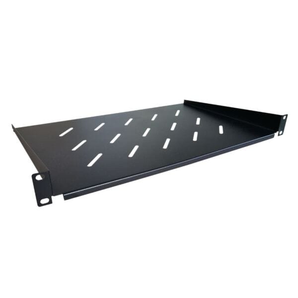 1U Rack Shelf 300mm, 2 Mounting Ears (450 rack) (F-300 SHF)