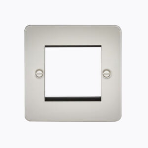 Flat Plate 2G modular faceplate - pearl