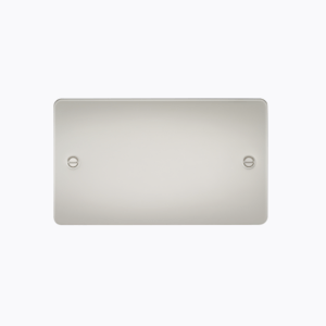 Flat Plate 2G blanking plate - pearl