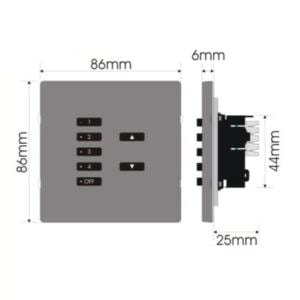 WLM-xxx-xx Cover plate kit for WCM wired control modules