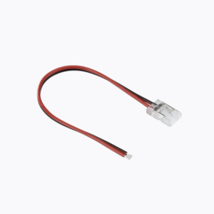 12V / 24V LED COB Flex Power Cable Connector - Single Colour
