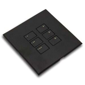 WP-EOS-xx-MB Matt Black cover plate kit for EOS wired control modules