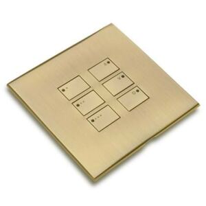 WP-EOS-xx-AB Antique Brass cover plate kit for EOS wired control modules