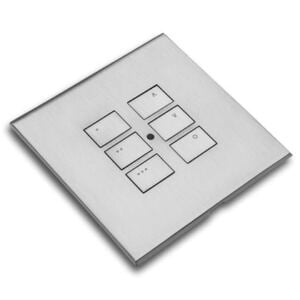 RP-EOS-xx-SC Satin Chrome (Silk) cover plate kit for EOS wireless control modules