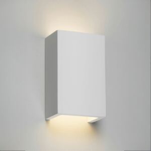 230V G9 40W Cuboid Up and Down Plaster Wall Light