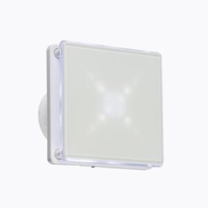 100mm/4 inch LED Backlit Extractor Fan with Overrun Timer