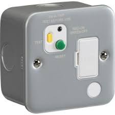 13A RCD Fused Spur Unit (Type A) - 30mA