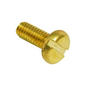 M4/ 4x12mm Pan Head Brass Screw (qty1)