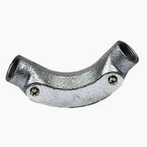 Galvanised Steel Inspection Bend For 20mm Steel Conduit