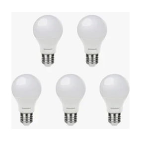 Wessex LED GLS ES E27 non dimmable Pack of 5 4000K