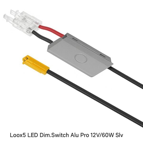 Loox5 LED Dim.Switch Alu Pro 12V/60W Slv