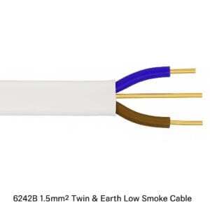 6242B 1.5mm2 Twin & Earth Low Smoke Cable 100m