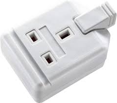 Trailing Socket White 1 Gang