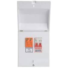 Fuse Box Circuit Protection 100A main switch + spd T2