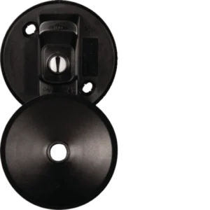 Plug-in Ceiling Rose Black PCR2000BLACK