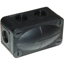 Wiska Box 206 Black Junction Box