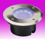 Knightsbridge LED Driveover / Walkover Light – Blue, IP65 Rated LEDM08B1