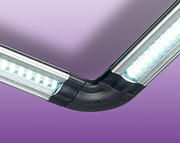 LEDRACON 24V DC PVC Right Angle Connector for LED Linkable Flat Striplights