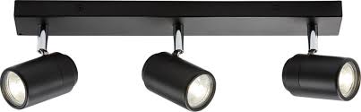 GU10 Bathroom Triple Bar Spotlight Chrome BA03B3MB