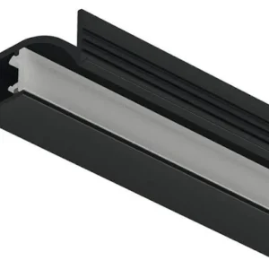 Hafele Aluminium Strip Light Profile Black