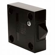 Surface Mount Sliding Door Switch – Push to Break, Black 4312