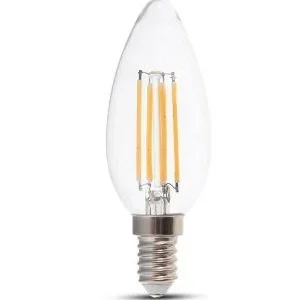 V-tac Candle Bulb 6w 800lm 4000k