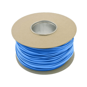 Q-Crimp QES4BL – 100 m × 4 mm PVC Sleeving (Blue)