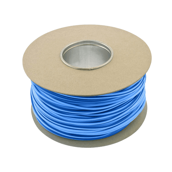 Q-Crimp QES4BL – 100 m × 4 mm PVC Sleeving (Blue)
