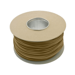 Q-Crimp QES4BR – 4 mm PVC Sleeving (Brown, 100 m Roll)